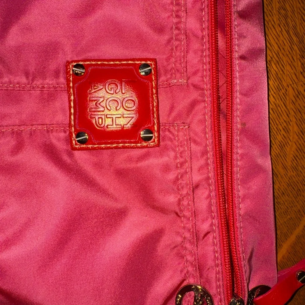 Longchamp Red Nylon  Bag